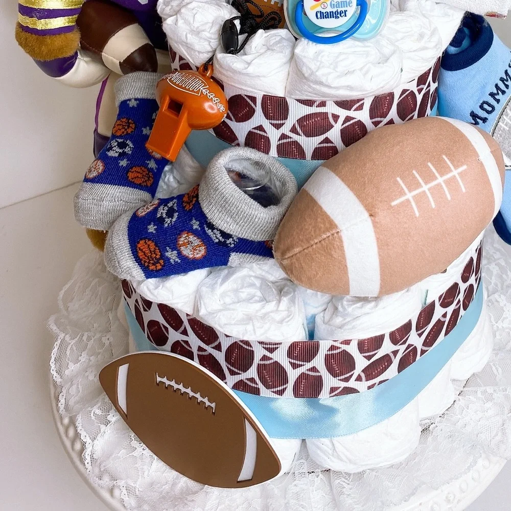 Sport Diaper Cake